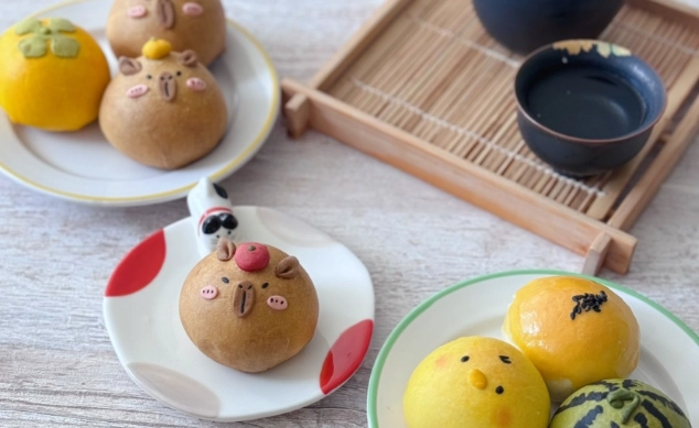 蛋黄酥制作造型