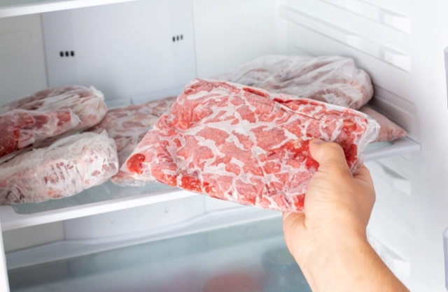 快速退冰肉方法