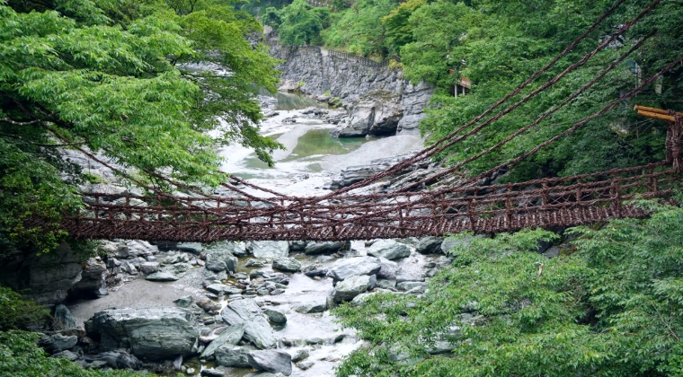 祖谷藤蔓橋參觀時間