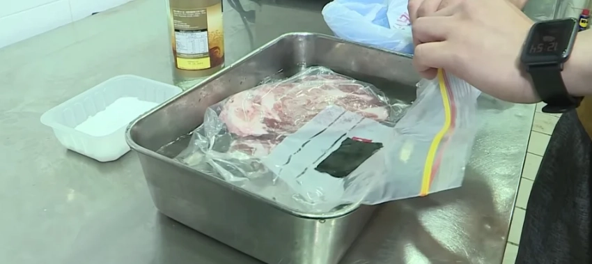 微波爐解凍牛扒方法