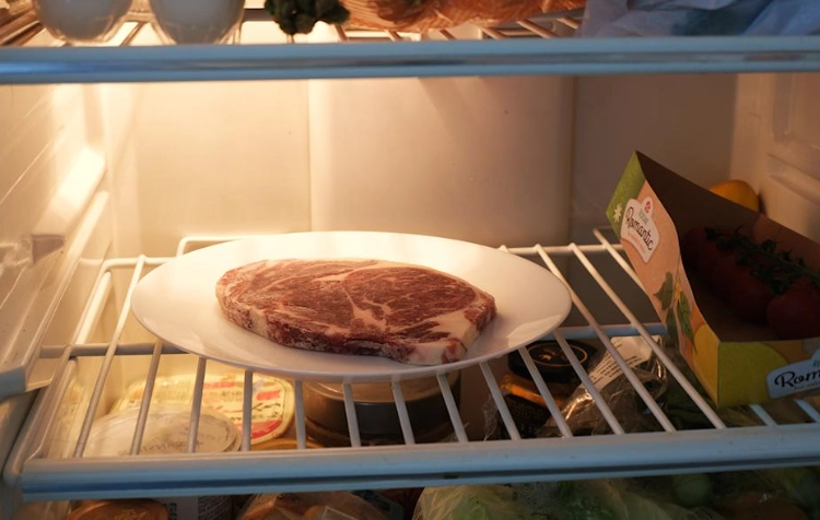 微波爐解凍牛扒方法