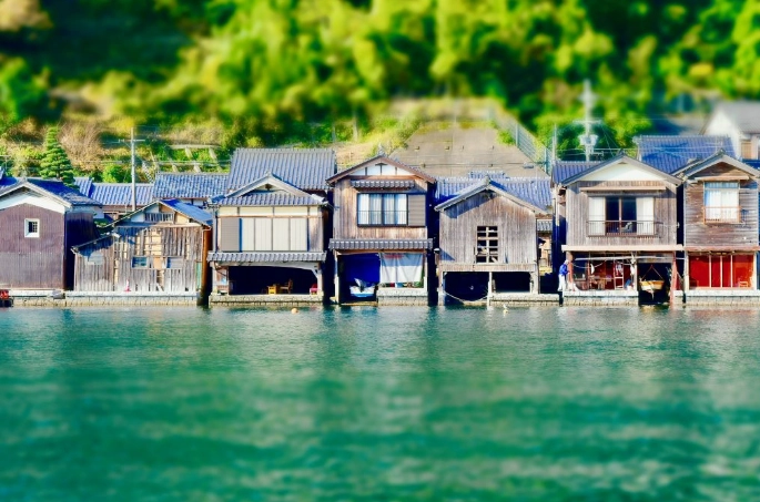 伊根舟屋摄影技巧