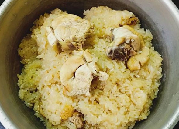 麻油雞飯電鍋做法