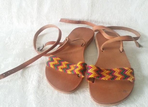 必买希腊凉鞋
