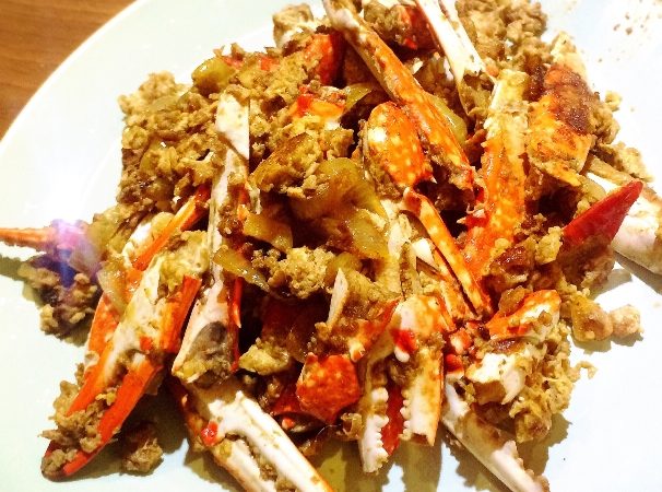 台灣炒螃蟹加蛋