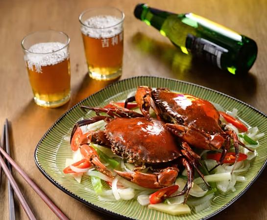 清蒸螃蟹米酒做法