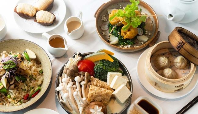 中山堂附近素食