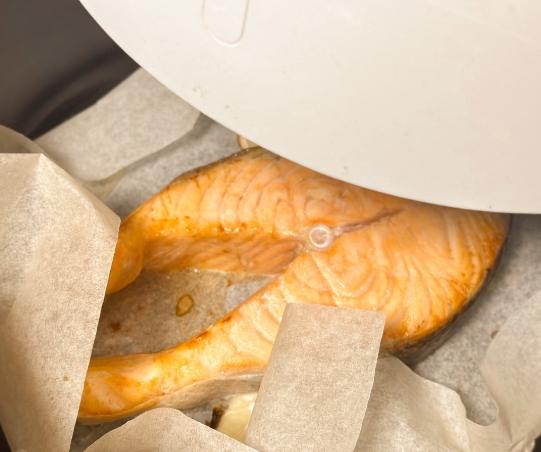 氣炸鮭魚塊營養