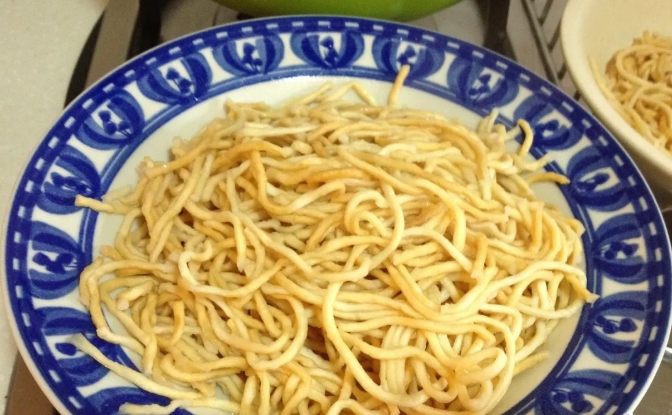 花枝意麵羹食譜