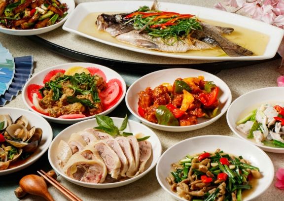 景安站附近美食