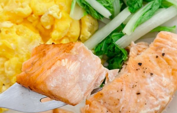 氣炸鮭魚蔬菜食譜