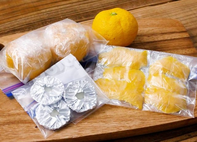 柚子冷凍方法 柚子冷凍方法