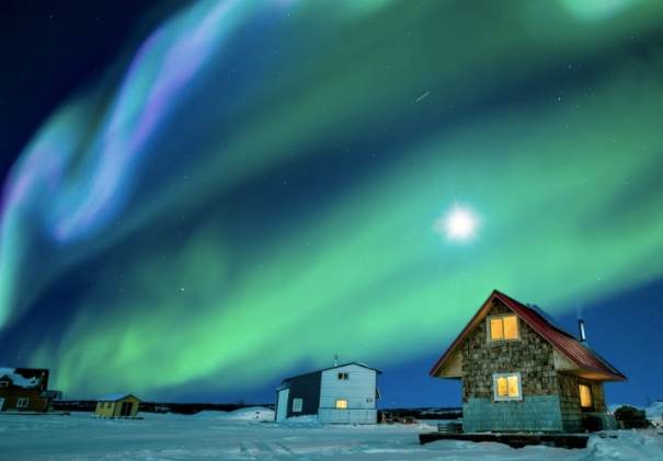 北極光觀測地點