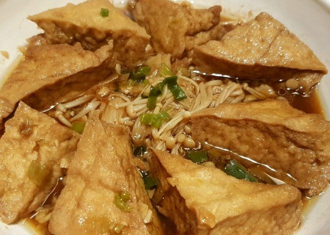 豆腐金針菇料理 豆腐金針菇料理