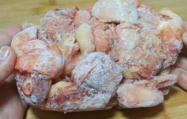 雞肉快速解凍方法