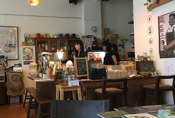 中山堂附近咖啡館