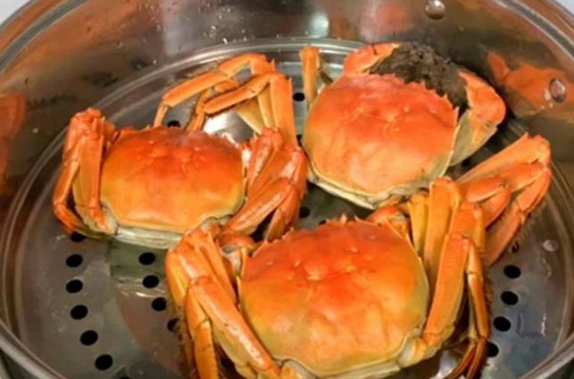 冷凍螃蟹蒸煮時間