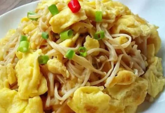 金针菇炒蛋營養