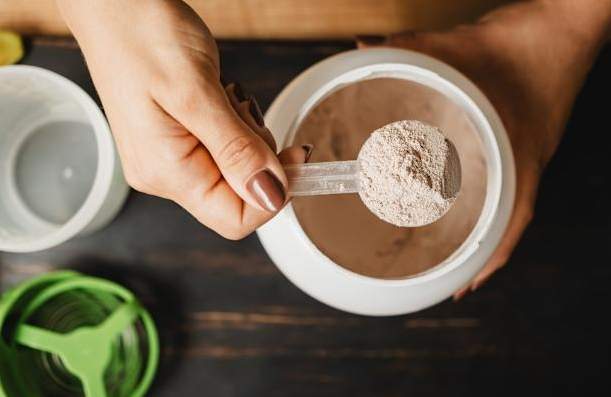 乳清蛋白熱水泡