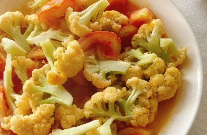 白花椰菜炒番茄 營養