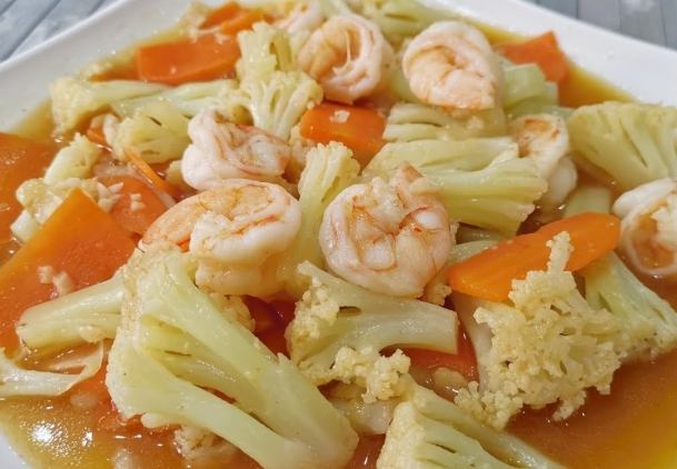 白花椰菜炒蝦仁做法 白花椰菜炒蝦仁做法