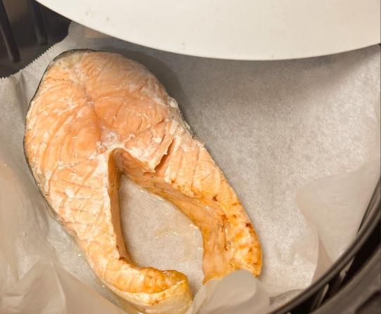 氣炸鮭魚塊做法