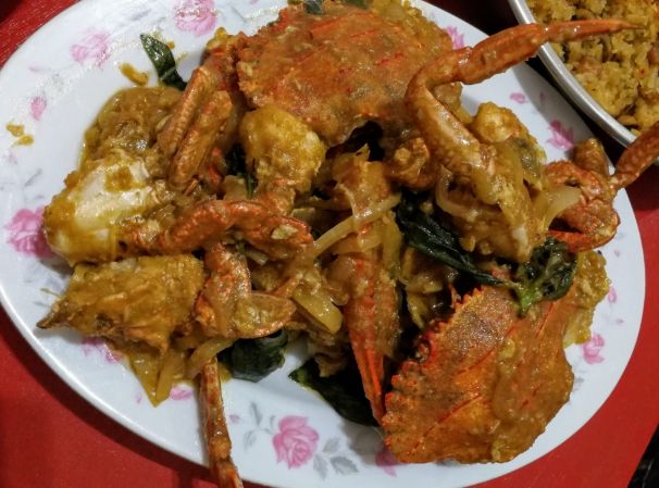 九層塔炒螃蟹食譜