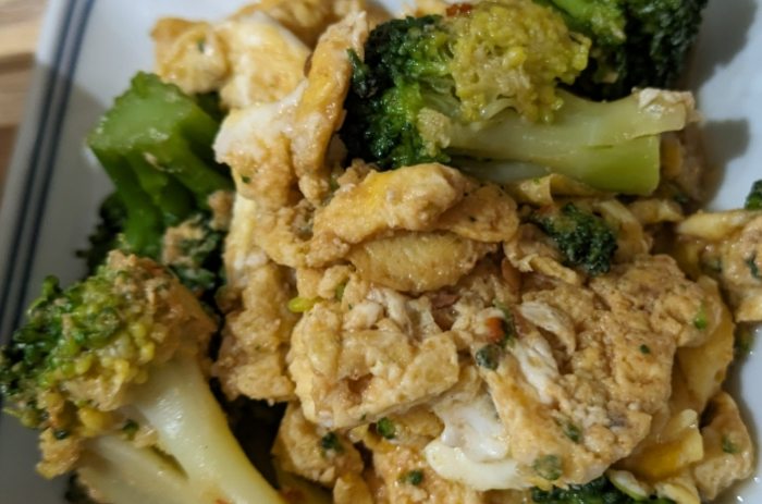 白花椰菜炒蛋營養