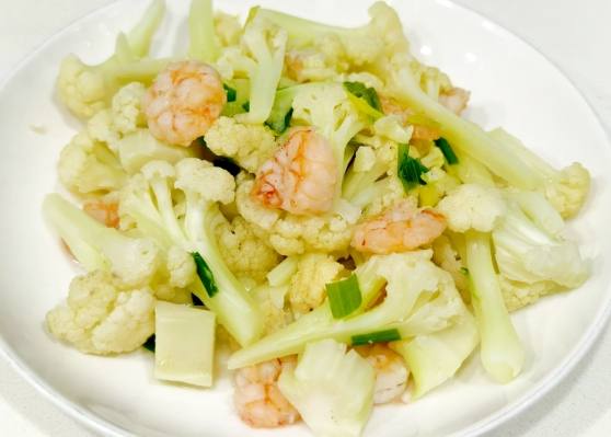 白花椰菜炒蝦仁做法 白花椰菜炒蝦仁做法