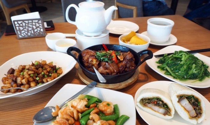 中信美食街美食