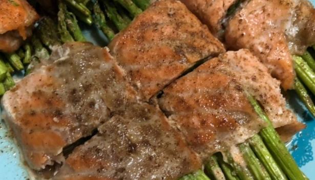 氣炸鮭魚塊做法