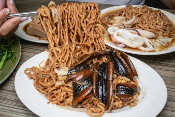 鱔魚意麵做法