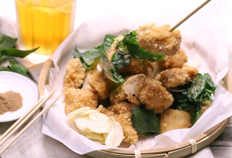 自製鹹酥雞 自製鹹酥雞