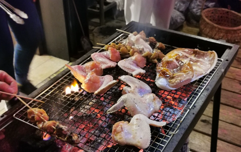 包棟民宿烤肉