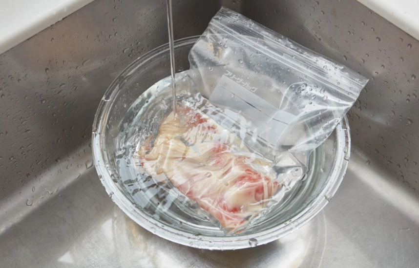 冷凍食材解凍 冷凍食材解凍