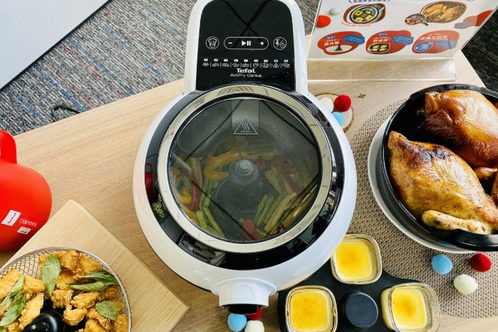 氣炸鍋使用盤子