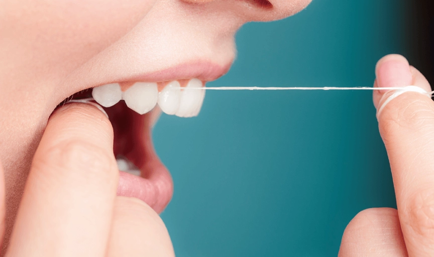 牙線使用方法