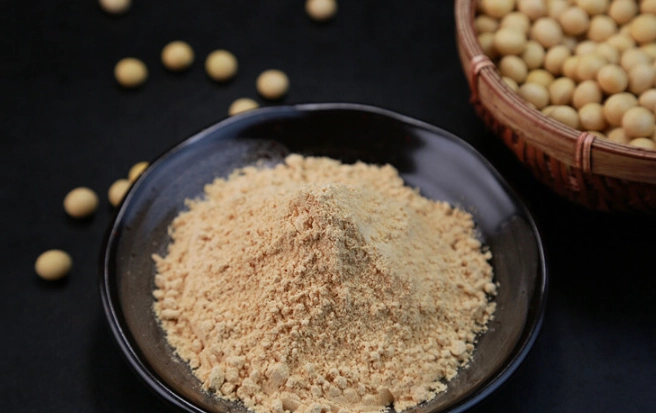 大豆蛋白粉熱水冲泡