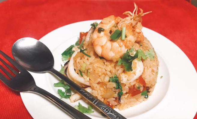 泰式炒飯做法