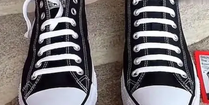 平行綁鞋帶步驟