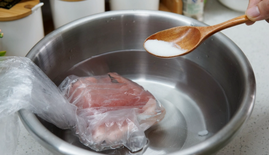 冷凍食品解凍方法