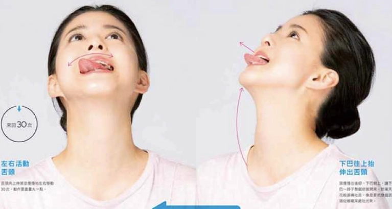 臉部瘦身運動