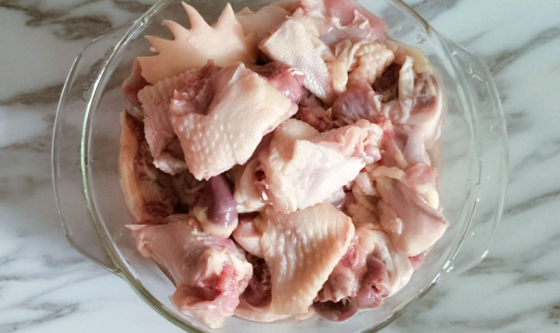 生雞肉處理
