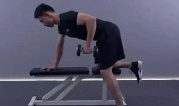 啞鈴練背 動作 啞鈴練背 動作