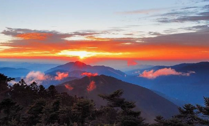 合歡山 日出 雲海