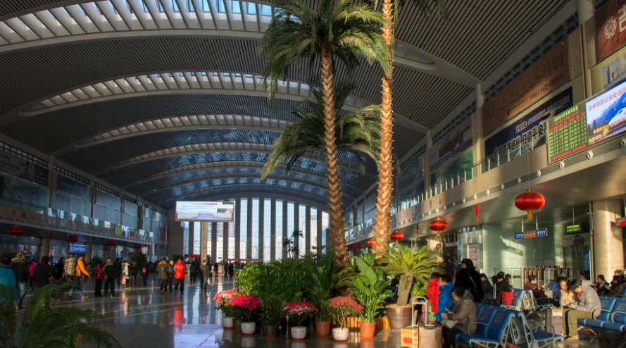 花蓮火車站休息