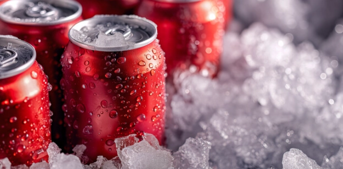 碳酸飲料結冰